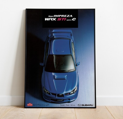 Poster subaru impreza wrx - subaru, sti