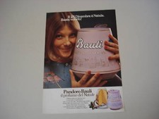 advertising Pubblicità 1975 PANDORO BAULI