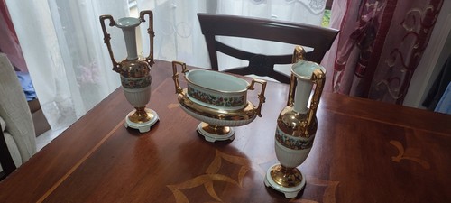 Trittico vasi porcellana - ,