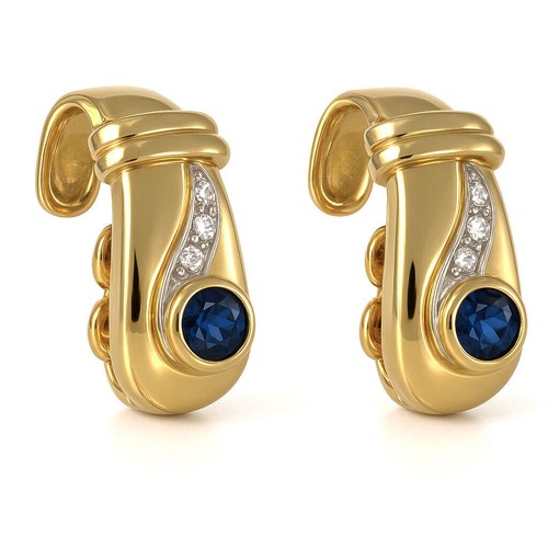 Orecchini carati oro - 18,
