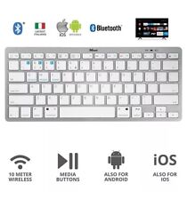 Trust Tastiera Sottile Wireless Bluetooth X Pc Smart Tv Laptop Tablet Smartphone