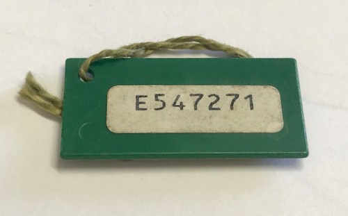 Rolex green tag hangtag - rolex,