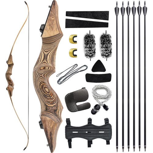 Set arco ricurvo - 60", da
