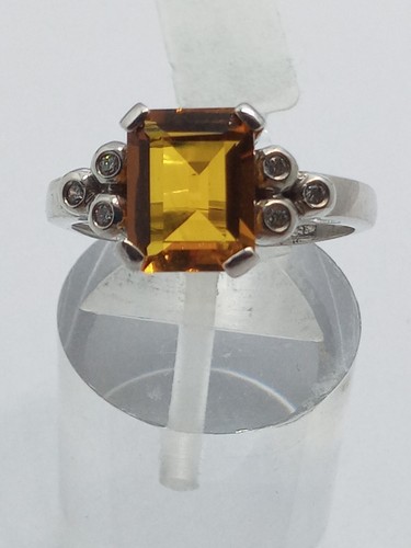 Anello oro bianco 750 18 - in,