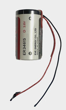 Batteria Pila al litio Eve 3.6V 19Ah ER34615 uscita con fili 15cm