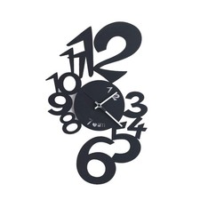 Arti & Mestieri Lupin Orologio da Parete di Design 100% Made in Italy in Ferro