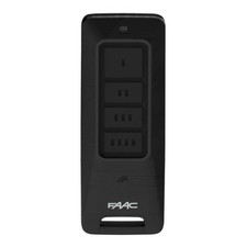 Telecomando trasmittente 4 canali XT4 FDS 433 868 MHz colore nero FAAC 787018