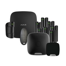 Ajax Kit antifurto wireless nero HUB GSM(2G) + SENSORE + 7 CONTATTI - 38169