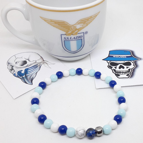 Bracciale lazio con - ss, perle