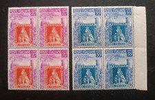 REPUBBLICA 1951 FRANCOBOLLI DI TOSCANA SERIE COMPLETA IN QUARTINA  NUOVO INTEGRO