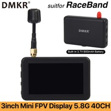 DMKR 3 pollici 5.8G 40CH mini display FPV ricerca automatica per drone RC FPV parte