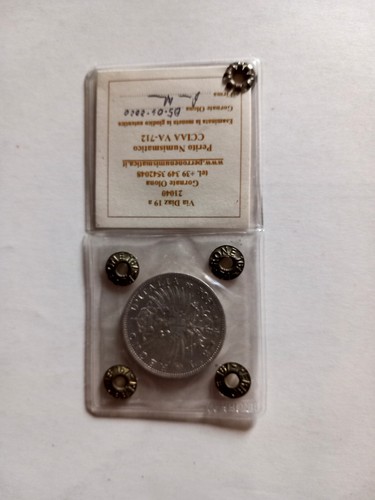 Moneta lire del 1904 spl - 2, fdc