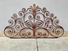 Testiera da Letto in Ferro Battuto Dipinto - Conservata_car 2916