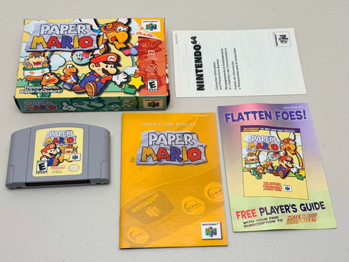 Paper mario - mario, n64)