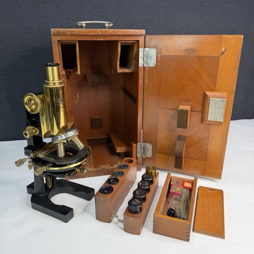 Microscopio vintage carl zeiss - vintage,