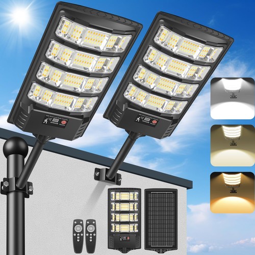 Lampione solare led esterno - led,