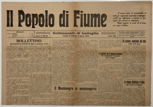 Annunzio popolo di - d’annunzio,
