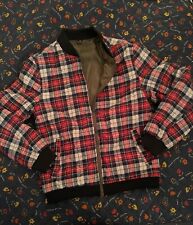 Giubbotto Reversibile Taglia XL  Colore Tartan/Verde Militare