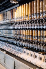 Distributori a gravità 3eBin™ Gravity bin 12,5L - NUOVI con staffe di sostegno