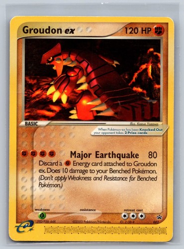 Groudon 002 promo nintendo - groudon,