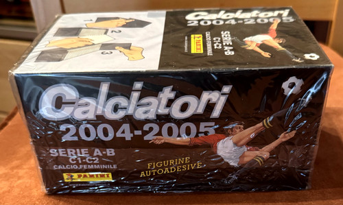 Panini box calciatori - panini, 2004