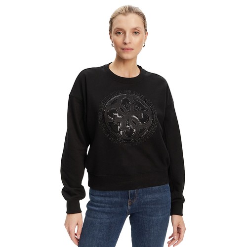 Guess felpa donna - felpa, logo