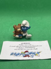PUFFI SMURFS PUFFO SMURF BABY CON ORSACCHIOTTO BABY WITH TEDDY 20205