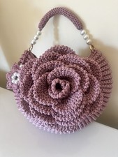 Borsa all’uncinetto Fatta a Mano