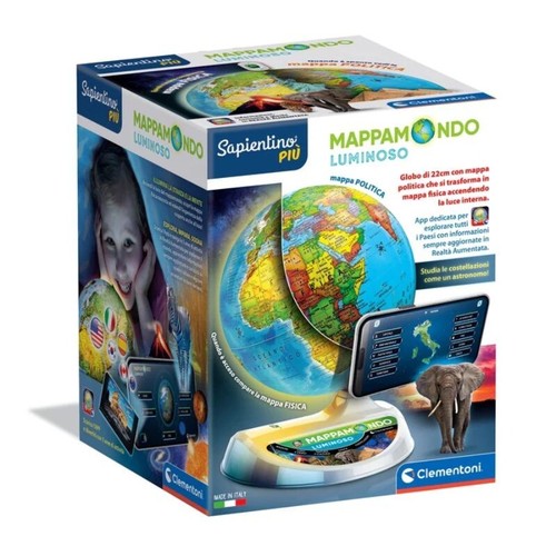 Clementoni mappamondo luminoso - mappamondo,