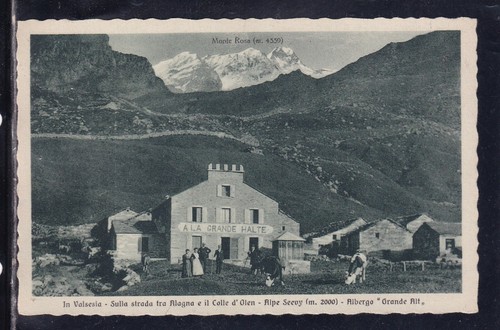 Cartolina valsesia alpe - cartolina,