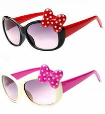 Occhiali da sole bambina topolina bimba minnie mouse fiocco mare estate K.23827