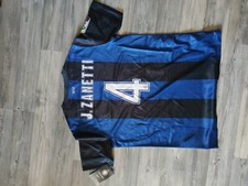 MAGLIA INTER NO MATCH WORN SHIRT JERSEY  ZANETTI 2012/2013 NIKE