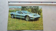 Maserati Merak 2000 1978 depliant originale auto epoca genuine car brochure