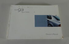 Manuale d'uso/manuale Saab 9-3
