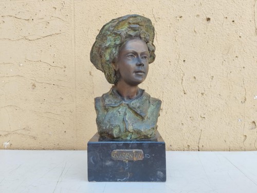 Scultura mezzobusto bronzo - scultura,