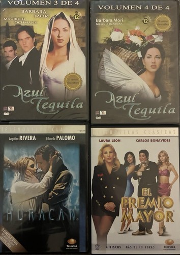 Telenovelas dvd 4pack spanish - 4pack,