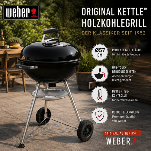 Bollitore originale weber ø57 - bollitore,