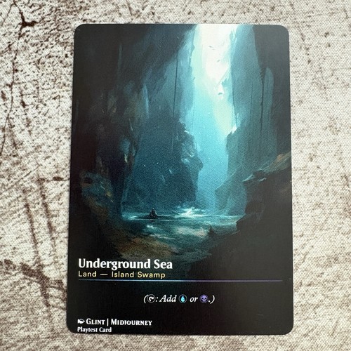 Underground sea custom art - underground,