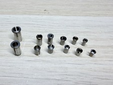 Set boccole acciaio per