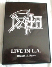 DEATH LIVE IN L.A. (DEATH & RAW) MUSIC DVD 2001 NUCLEAR BLAST 14 SONGS RARE FS