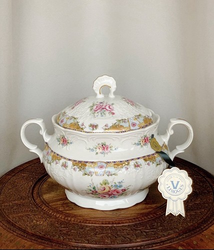 Zuppiera porcellana limoges - zuppiera,