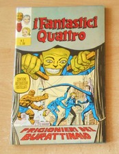 ED. CORNO  SERIE  I FANTASTICI QUATTRO  N° 5  CON ADESIVI  1971  ORIGINALE  !!!!