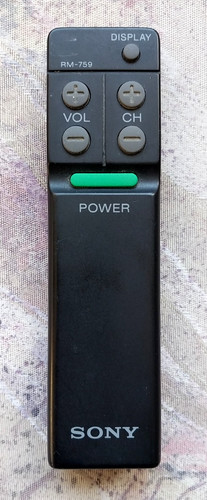 Telecomando sony 759 - sony, rm-759