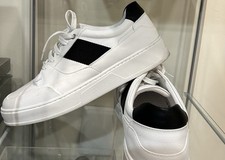 Zara White Leather Sneakers