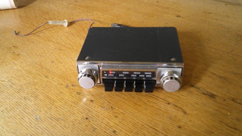 Vintage radiomobile car radio - vintage,