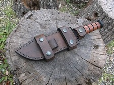 KA BAR USMC FODERO IN PELLE