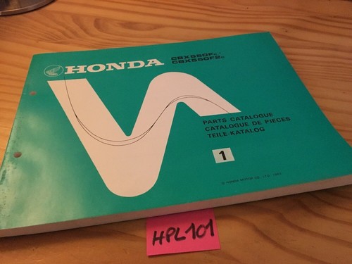 Honda cbx550f c elenco - f,
