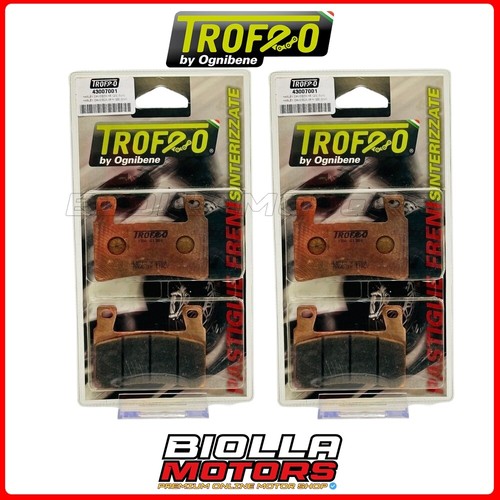 Kit pastiglie freno trofeo - pastiglie,