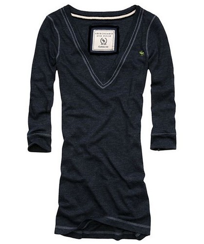 Abercrombie fitch f v neck - abercrombie,