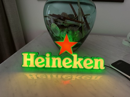 Insegna led heineken - insegna,